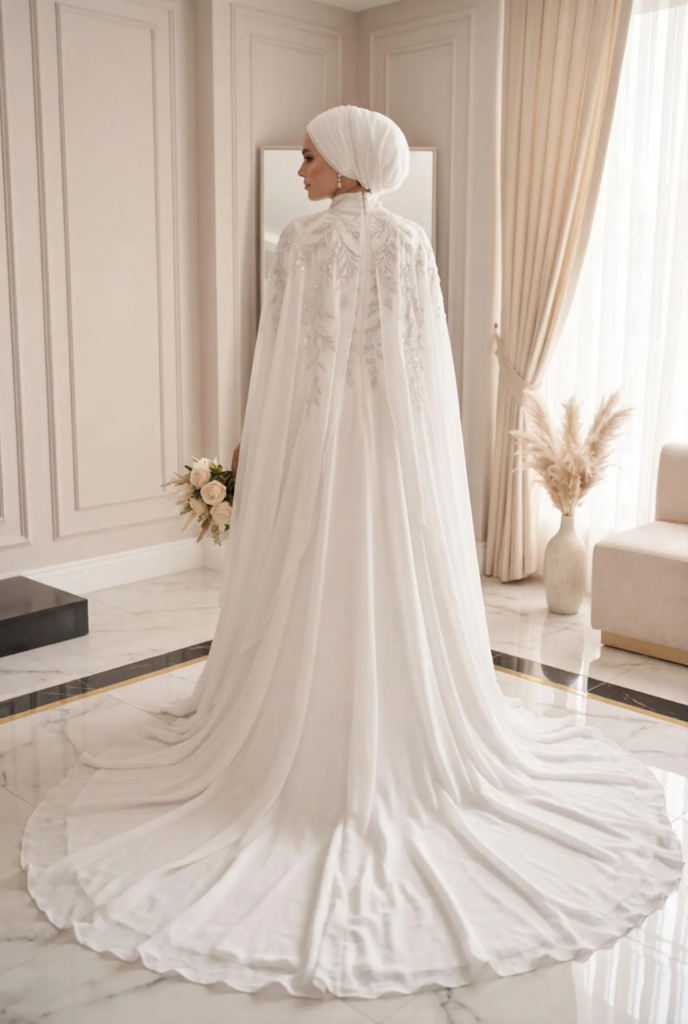 15 Modern Muslim Wedding Dresses With Hijab for a Beautiful Bridal Look